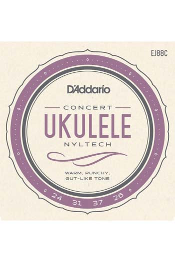 D'Addario EJ88C Nyltech Concert Ukulele String Set