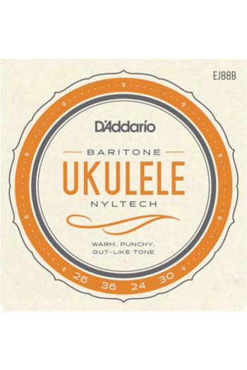 D'Addario EJ88B Nyltech Baritone Ukulele String Set