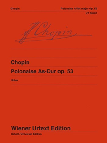 Polonaise Op.53 Ab Major: Piano (Wiener Urtext)