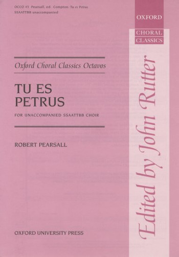 Tu Es Petrus Satb: Vocal SATB (OUP)