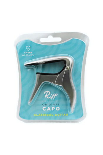 Riff Classic Guitar Capo - Silver