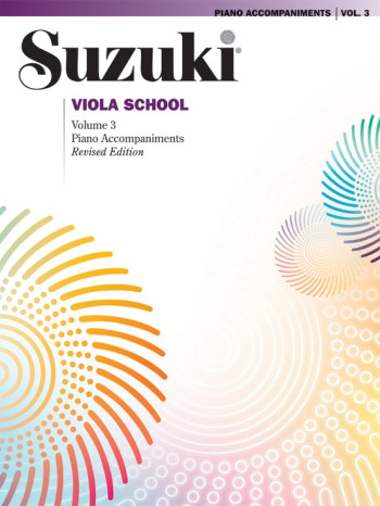 Suzuki Viola School Vol.3 Piano Accompaniment  (International Edition)