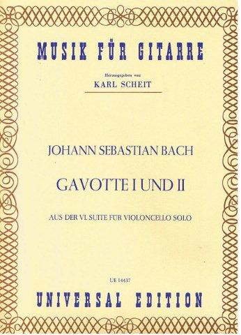 Gavotte No. 1 & 2: Guitar