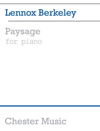 Paysage Solo Piano (Chester)