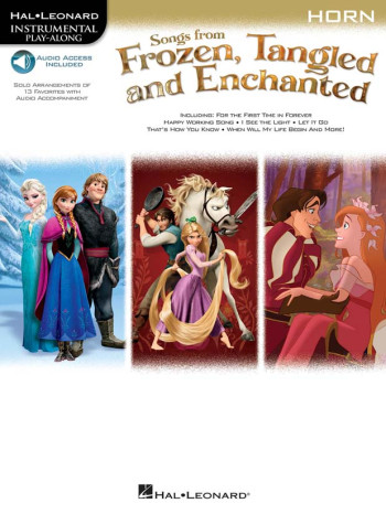 Songs From Frozen, Tangled And Enchanted: French Horn (Book/Online Audio)