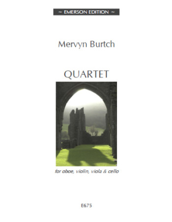 Quartet For OBoe Violin Viola & Cello (Emerson)
