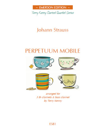 Perpetuum Mobile 3 Bb Clarinets & Bass Clarinet