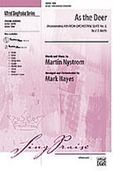 As The Deer SAB  (Johann Sebastian Bach / Mark Hayes / Martin Nystrom)