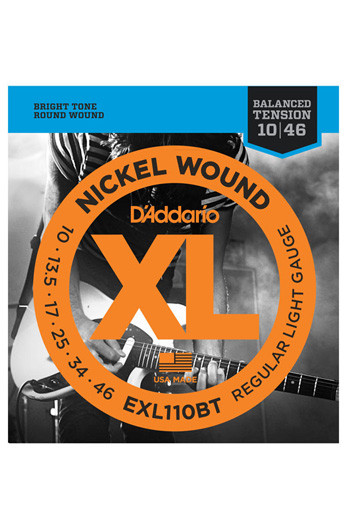 D'Addario Electric Guitar EXL110BT Regular Light Balanced Tension 10-46