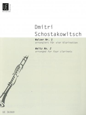 Waltz No2: 4 Clarinets