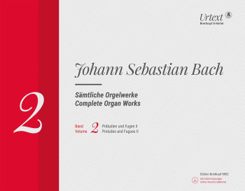 Complete Organ Works Vol.2 Preludes & Fugues II Book & Audio (Breitkopf)