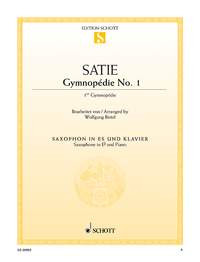 Gymnopedie No 1 Alto Saxophone & Piano