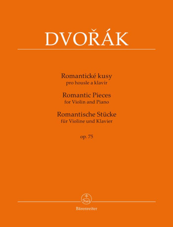 Romantic Pieces Op.75: Violin & Piano (Barenreiter)