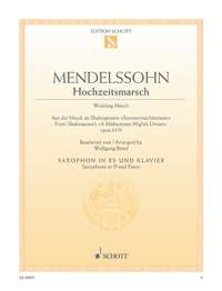 Hochzeitsmarsch: Wedding March For Alto Saxophone & Piano