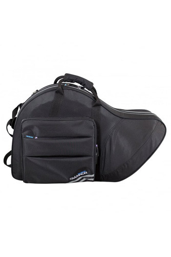 Champion French Horn Fixed Bell Gig Bag - Black