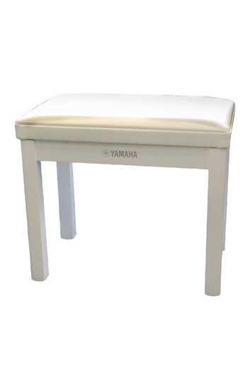 Yamaha Polished White Piano Stool / Bench GTBPW