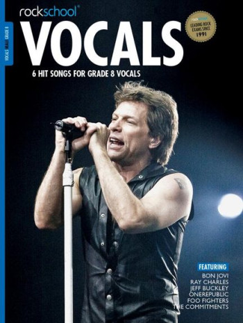 Rockschool: Vocals Grade 8 - Male (Book/Download) 2014 Onwards Syllabus