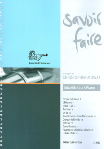 Savoir Faire: Tuba/Eb Bass & Piano Treble Clef