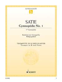 Gymnopedie No 1  Trumpet & Piano (Schott)