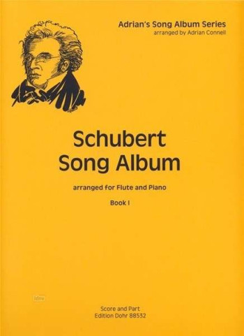 Schubert Song Album Book 1 For Flute & Piano