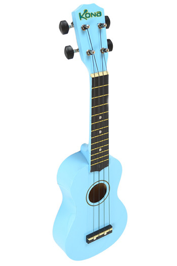 Kona Light Blue Soprano Ukulele