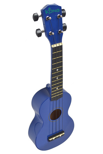 Kona Dark Blue Soprano Ukulele