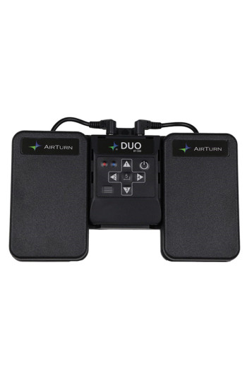 AirTurnDuo 500 Bluetooth Pedal: Bluetooth Hands Free Page Turner For Tablets