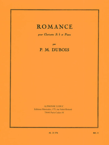 Romance: Clarinet & Piano (Leduc)