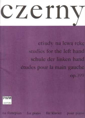 10 Studies For The Left Hand Op.399: Piano Studies (Paderewski)
