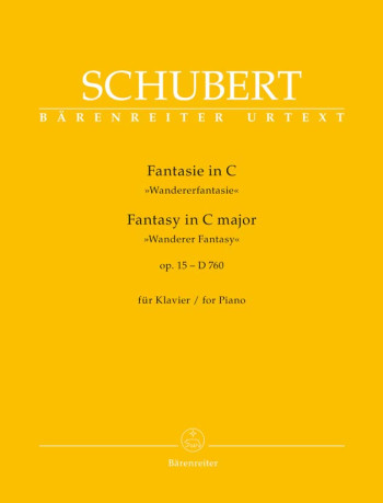 Fantasy In C Major Op15- D760: Wanderer Fantasy: Piano (Barenreiter)