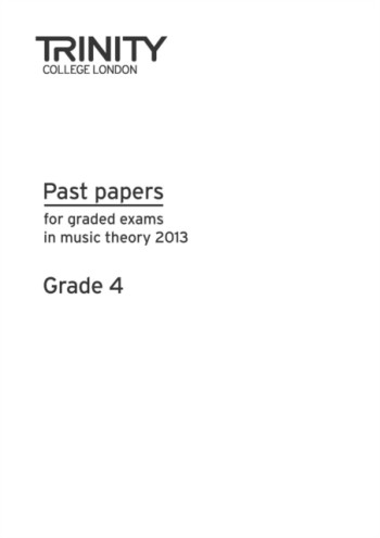 Trinity Past Paper Grade 4 2013