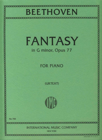 Fantasy G Minor - Op77 Piano (International)