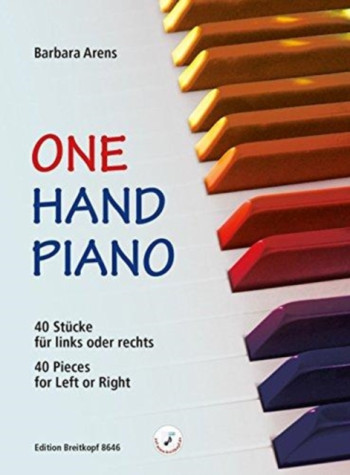 One Hand Piano: 40 Pieces For Left Or Right (Arens)