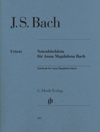 Notebook For Anna Magdalena Bach: Piano (Henle HN349)