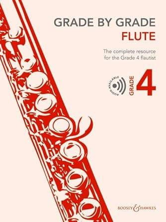 Grade By Grade Flute: Grade 4: Book & Audio