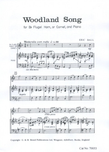Woodland Song Treble Clef Brass & Piano