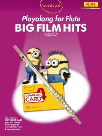 Guest Spot: Big Film Hits Flute (Book/Download Card)