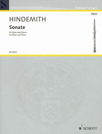 Sonata Oboe & Piano (Schott)