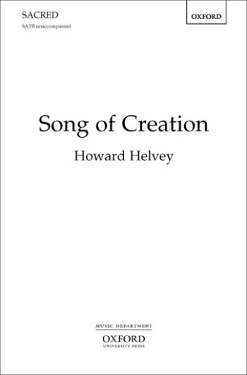 Song Of Creation Let The Earth Glorify The Lord  Vocal SATB Unnacompanied