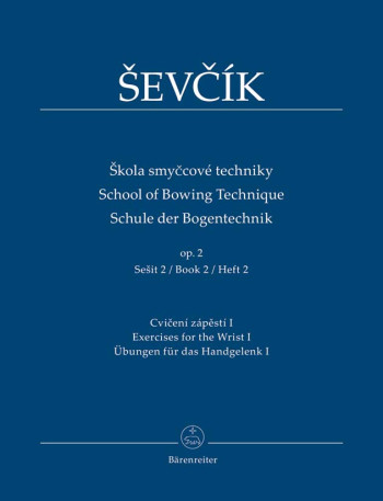 School Of Bowing Technique Violin: Op.2 Part 2 (Barenreiter)