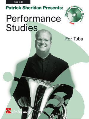 Patrick Sheridan Presents: Performance Studies: Tuba In C - Bass Clef & Treble Clef  Book & CD