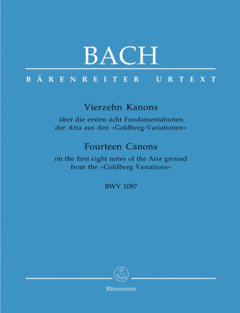 Bach J. S. 14 Canons BWV 1087  (Barenreiter)