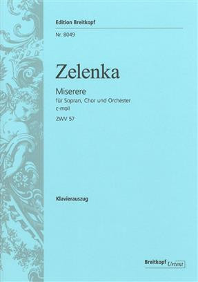 Miserere: Vocal Score SATB  (Breitkopf)
