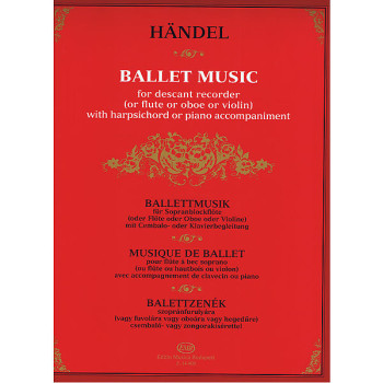 Ballet Music: Descant Recorder & Piano