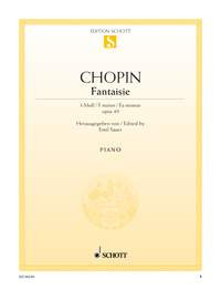 Fantasy In F Minor Op.49 Piano (Schott)