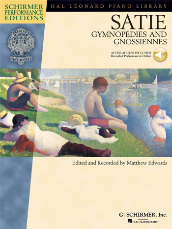 3 Gymnopedies & 3 Gnossiennes: Piano Book & Audio (Schirmer)