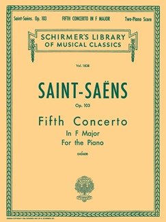 Piano Concerto No.5 In F Op.103 (2 Piano Score) (Schirmer)