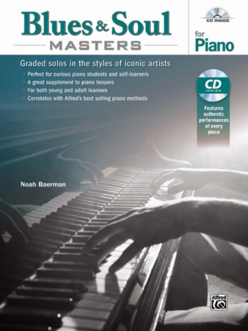 Blues & Soul Masters For Piano Book & Cd (Baerman)