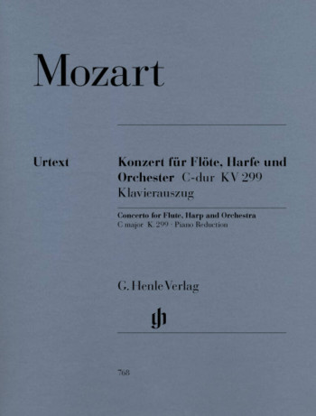 Flute Concerto C Major K299: Flute & Piano (Henle)