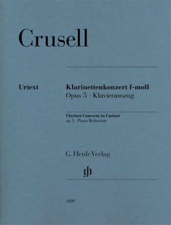 Clarinet Concerto F Minor Op.5: Clarinet & Piano (Henle)